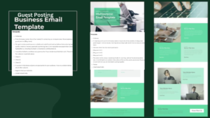 Email Templates for Guest Posting